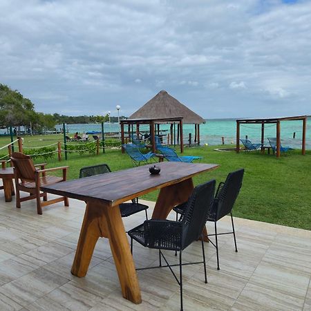 Blue Caribe Bacalar Front Lagoon Ngoại thất bức ảnh