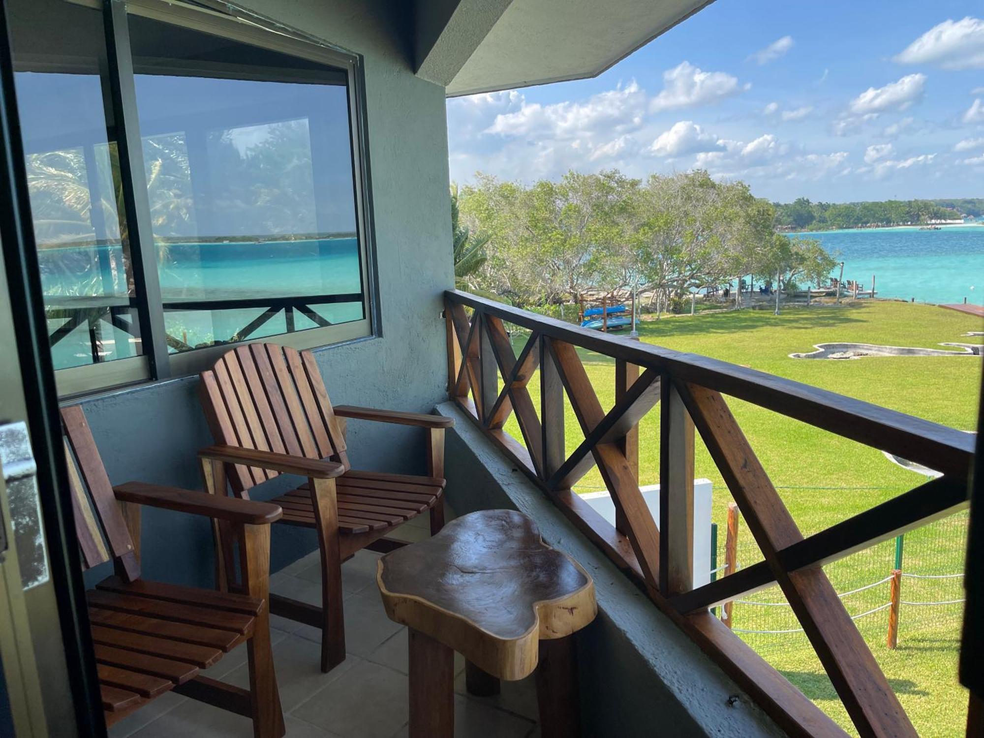 Blue Caribe Bacalar Front Lagoon Ngoại thất bức ảnh