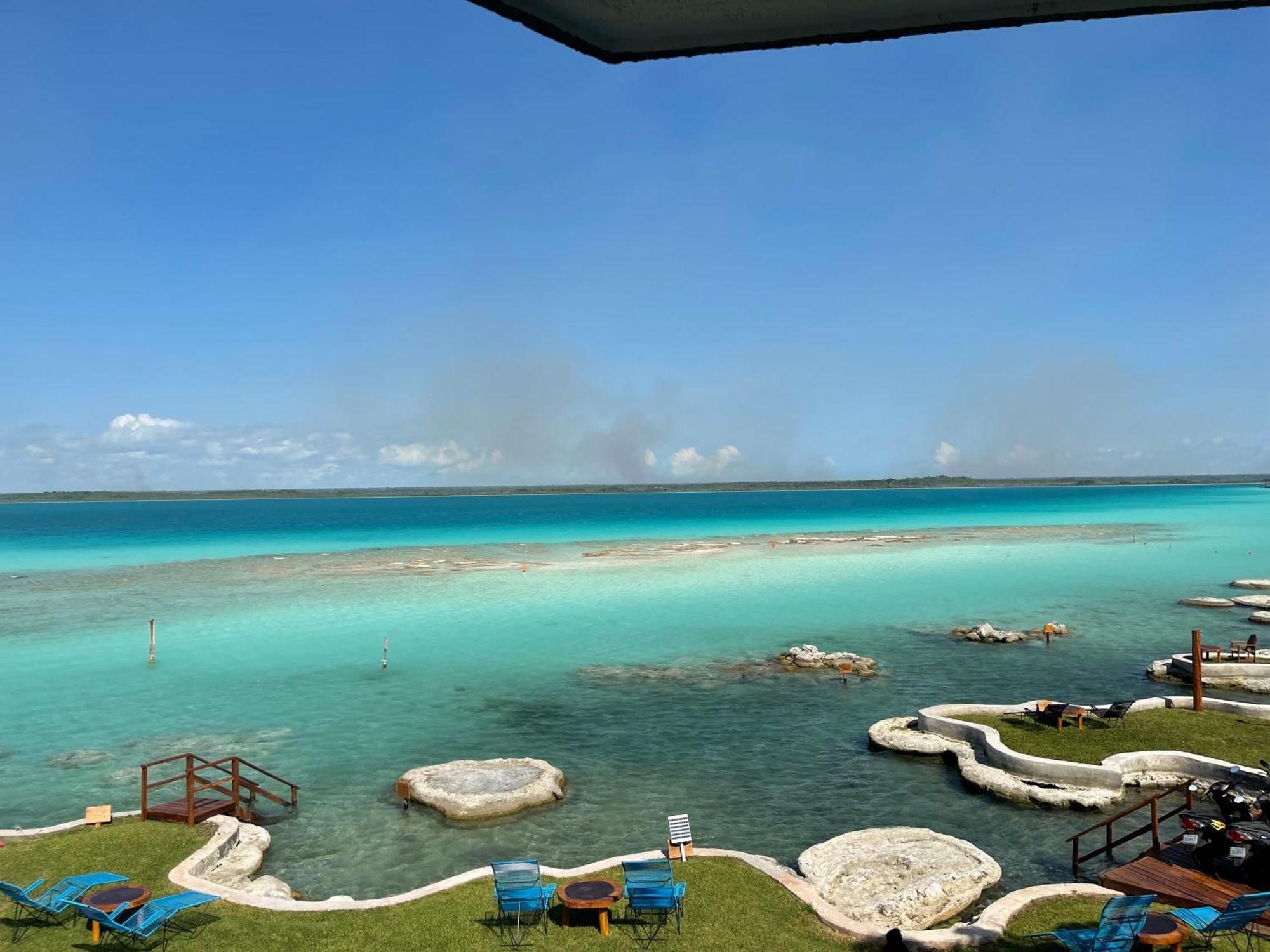 Blue Caribe Bacalar Front Lagoon Ngoại thất bức ảnh