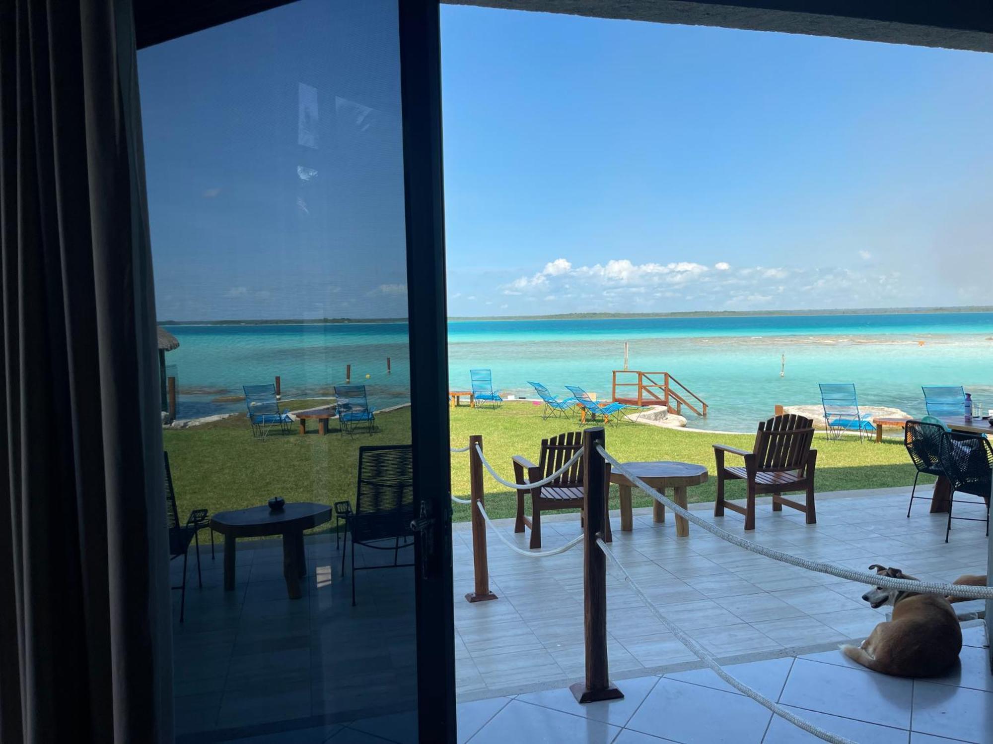 Blue Caribe Bacalar Front Lagoon Ngoại thất bức ảnh