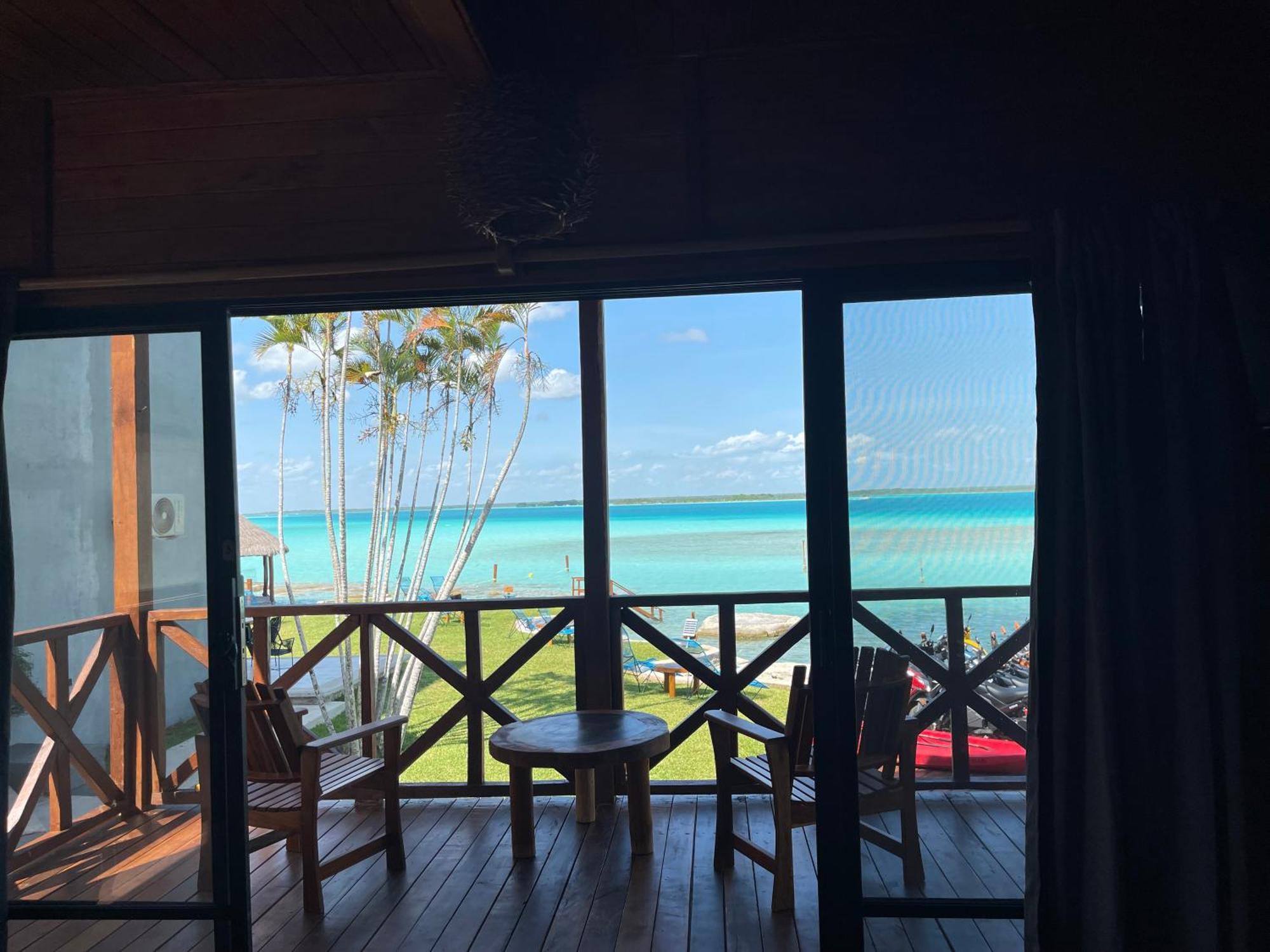 Blue Caribe Bacalar Front Lagoon Ngoại thất bức ảnh