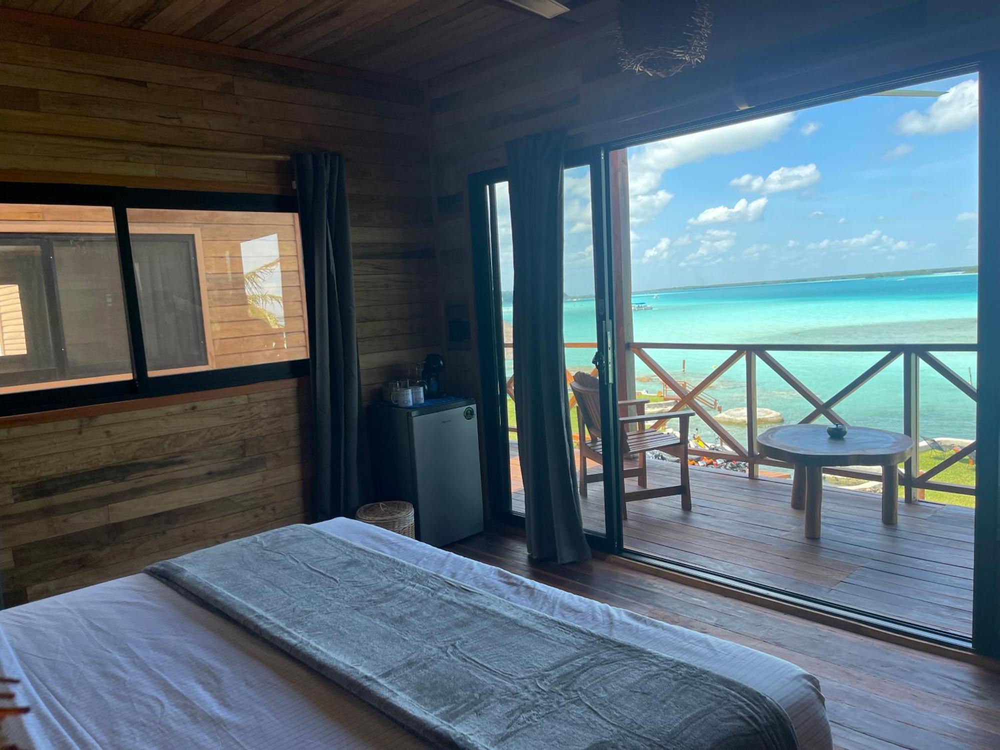 Blue Caribe Bacalar Front Lagoon Ngoại thất bức ảnh