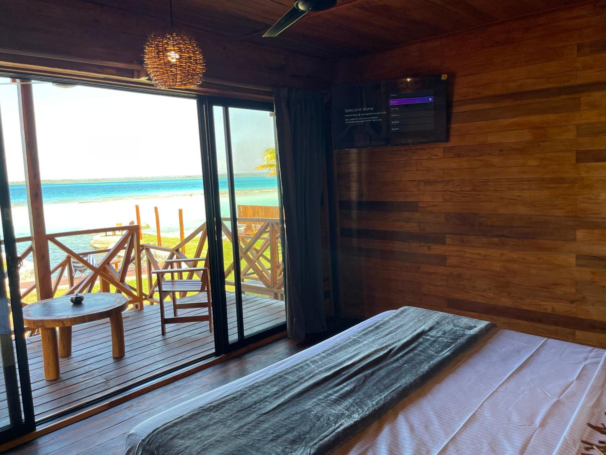Blue Caribe Bacalar Front Lagoon Ngoại thất bức ảnh