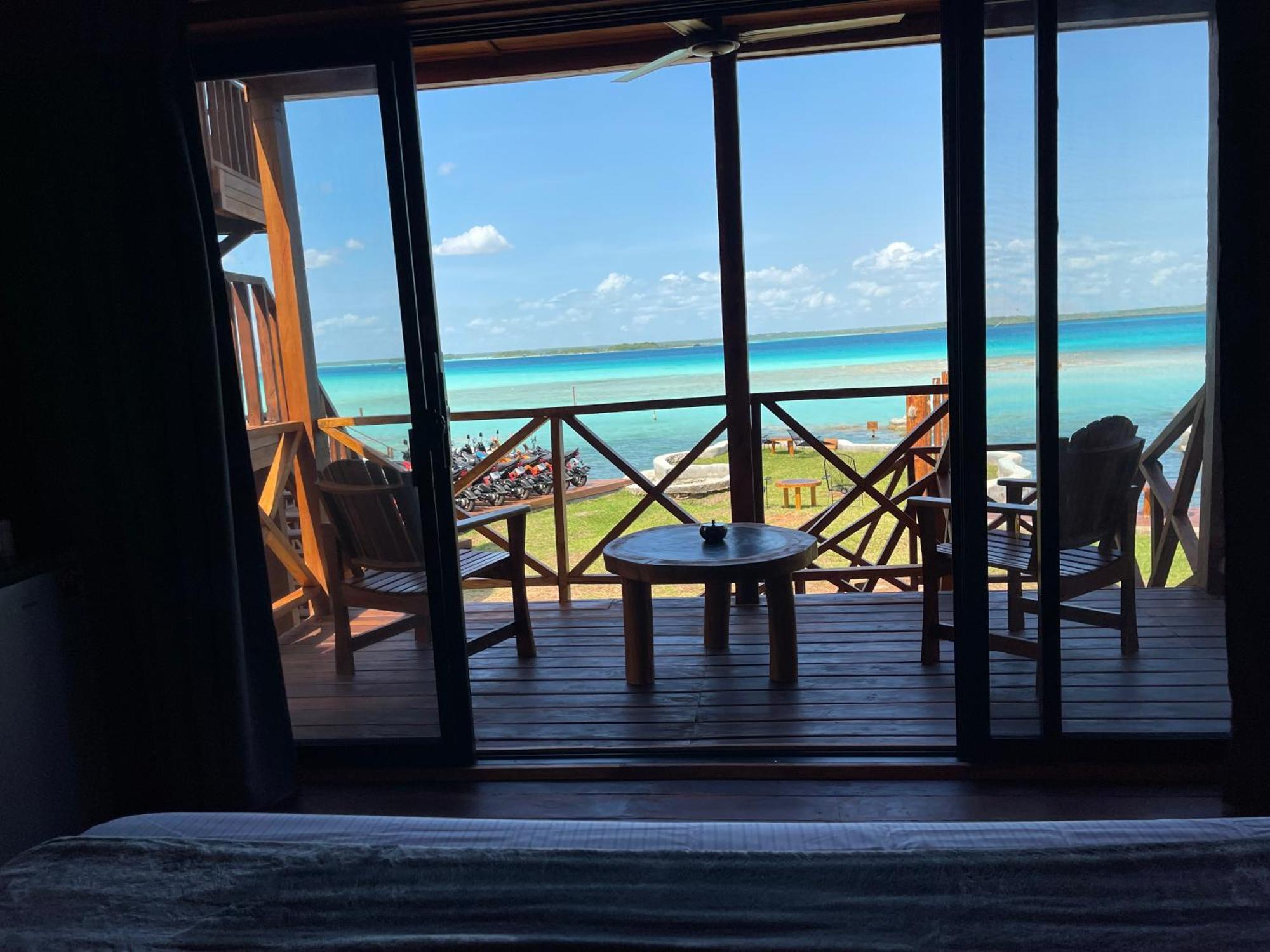 Blue Caribe Bacalar Front Lagoon Ngoại thất bức ảnh
