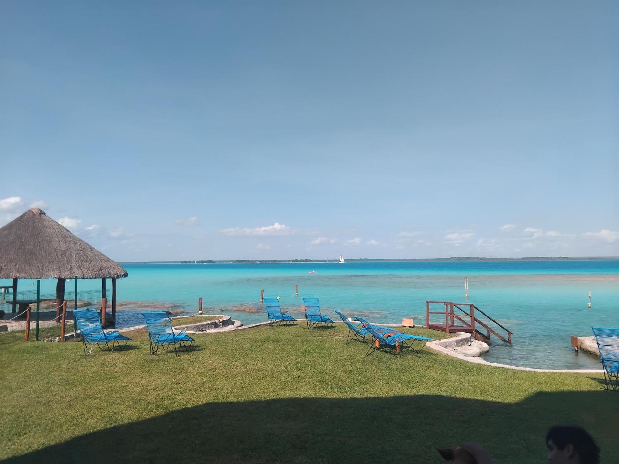 Blue Caribe Bacalar Front Lagoon Ngoại thất bức ảnh