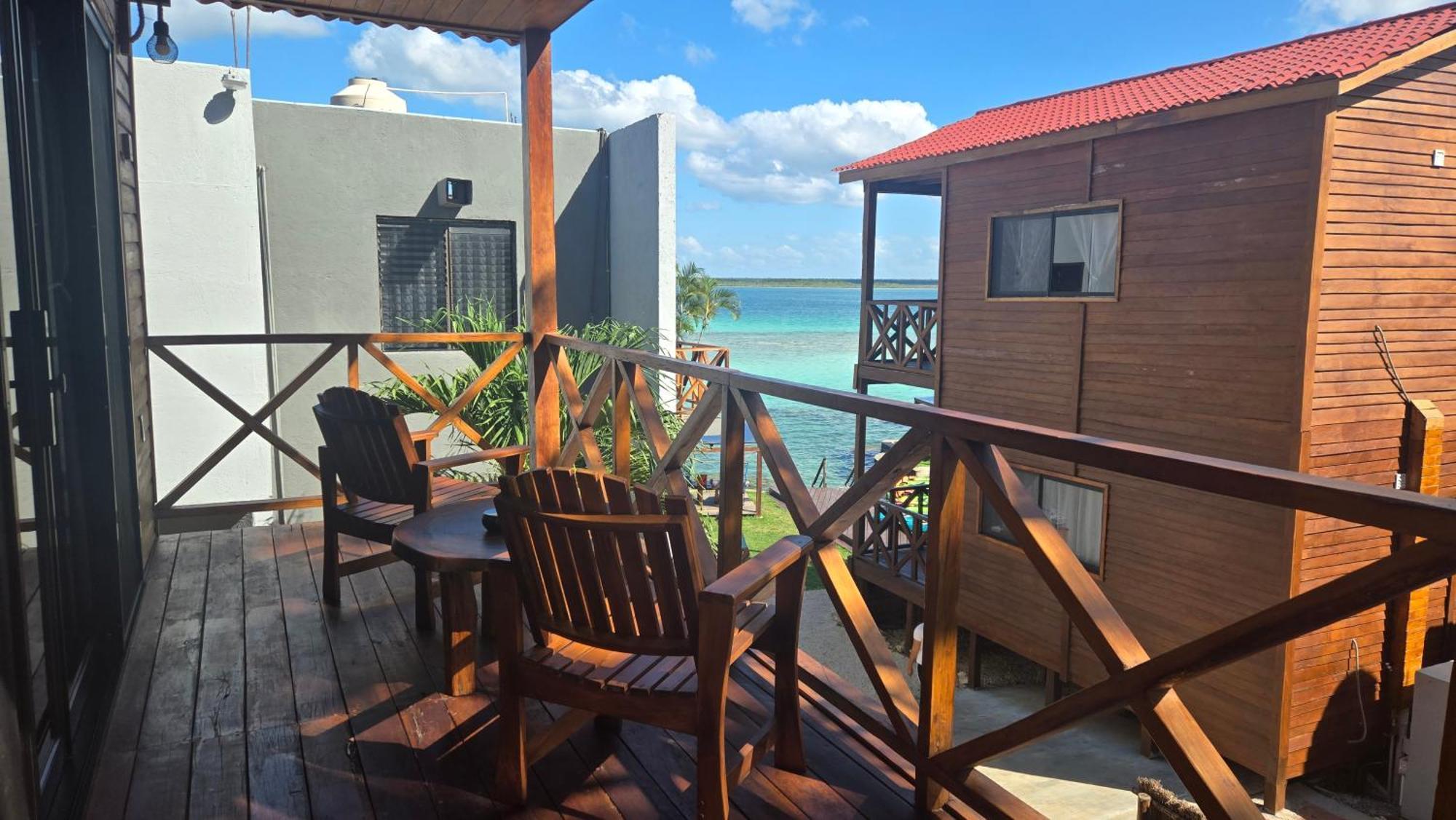 Blue Caribe Bacalar Front Lagoon Ngoại thất bức ảnh