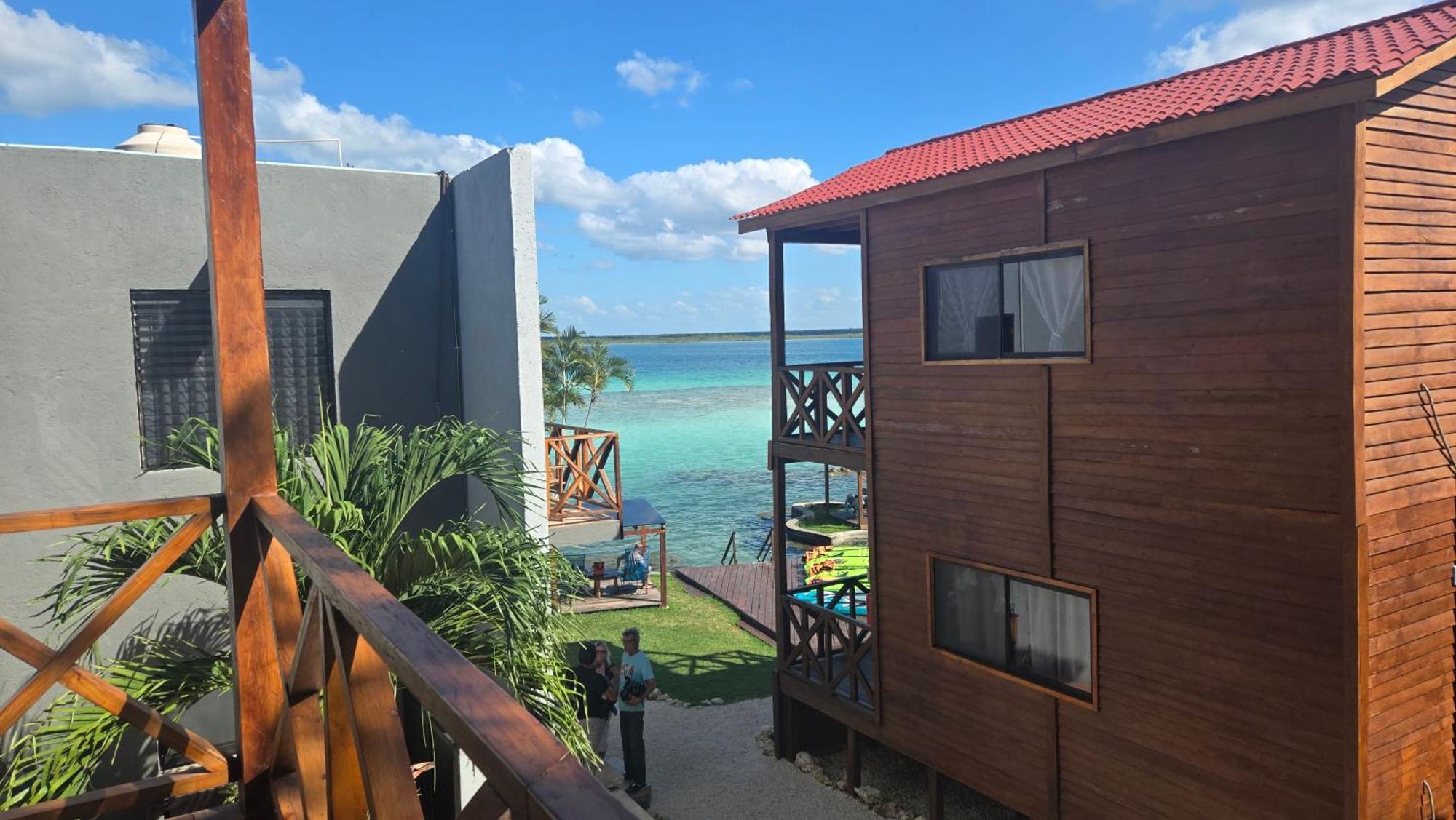Blue Caribe Bacalar Front Lagoon Ngoại thất bức ảnh