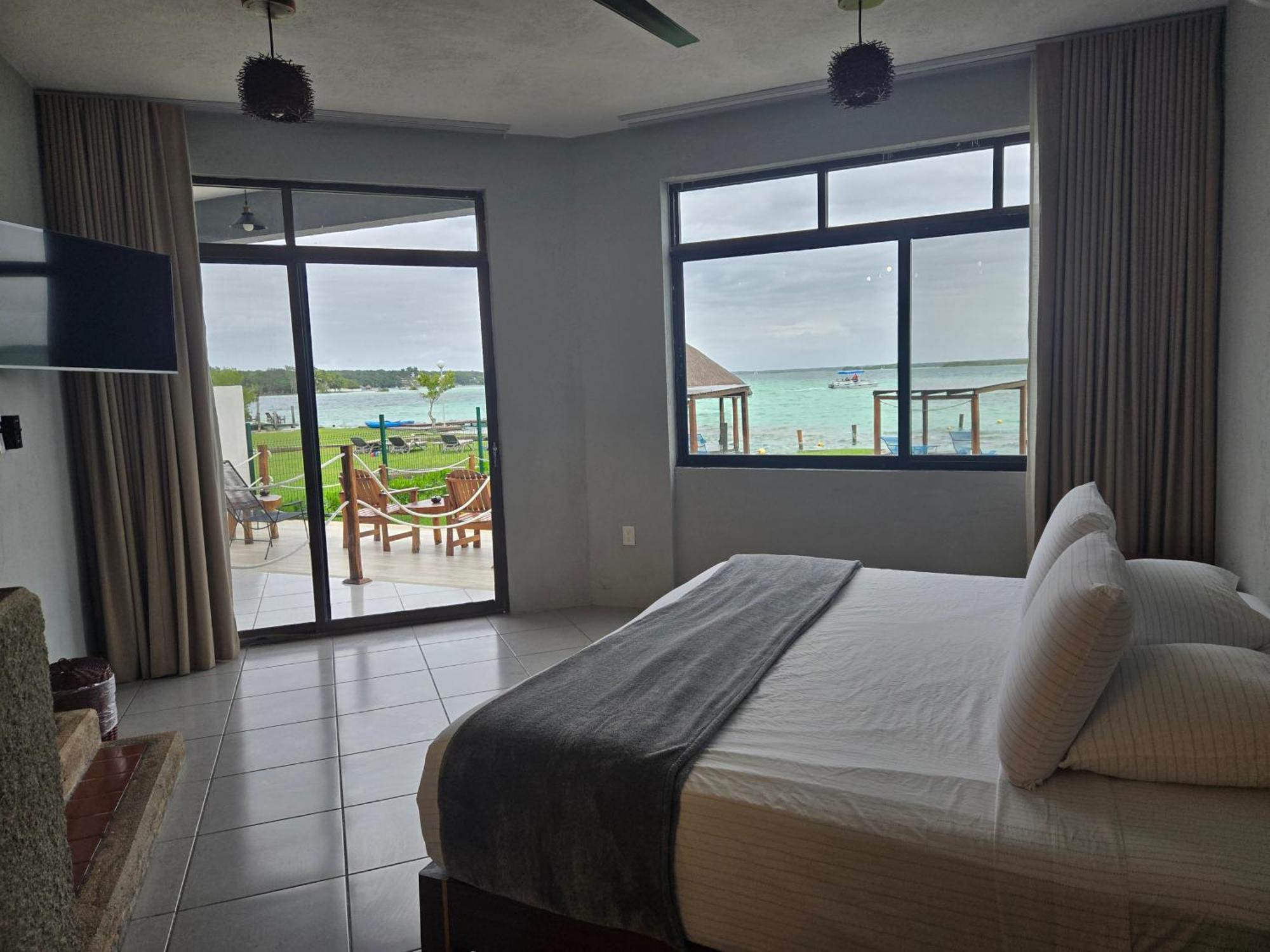Blue Caribe Bacalar Front Lagoon Ngoại thất bức ảnh