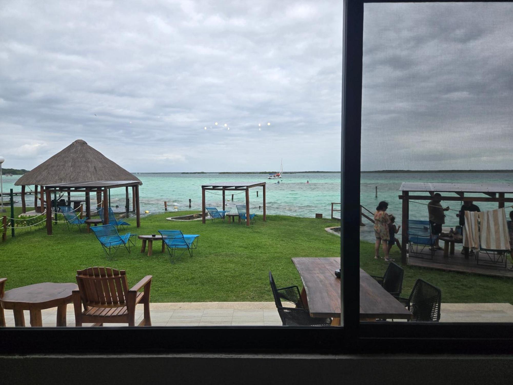 Blue Caribe Bacalar Front Lagoon Ngoại thất bức ảnh